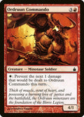 2005 Magic: The Gathering: Ravnica: City of Guilds (RAV) - Ordruun Commando (#137, Common) (, Near Mint)