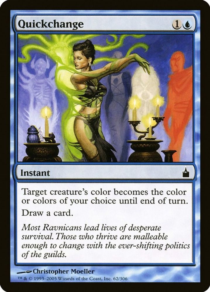 2005 Magic: The Gathering: Ravnica: City of Guilds (RAV) - Quickchange (#62, Common) (, Near Mint)