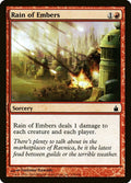 2005 Magic: The Gathering: Ravnica: City of Guilds (RAV) - Rain of Embers (#138, Common) (, Near Mint)