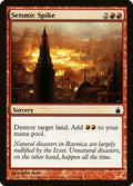 2005 Magic: The Gathering: Ravnica: City of Guilds (RAV) - Seismic Spike (#141, Common) (, Near Mint)