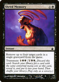 2005 Magic: The Gathering: Ravnica: City of Guilds (RAV) - Shred Memory (#105, Common) (, Near Mint)
