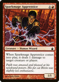2005 Magic: The Gathering: Ravnica: City of Guilds (RAV) - Sparkmage Apprentice (#144, Common) (, Near Mint)