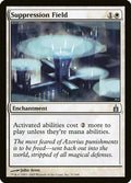 2005 Magic: The Gathering: Ravnica: City of Guilds (RAV) - Suppression Field (#31, Uncommon) (, Near Mint)