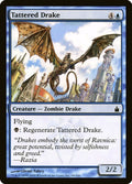 2005 Magic: The Gathering: Ravnica: City of Guilds (RAV) - Tattered Drake (#68, Common) (, Near Mint)