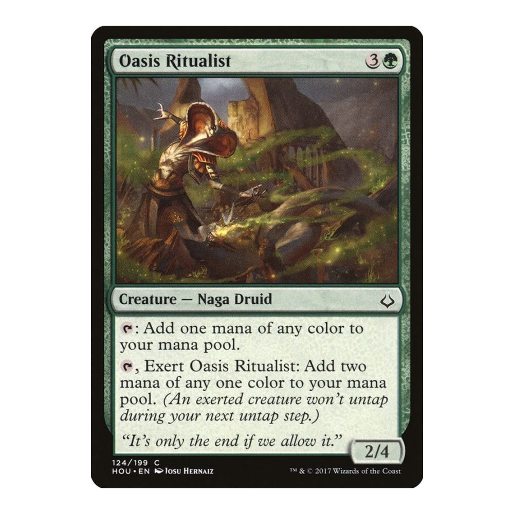 Oasis Ritualist - Hour of Devastation () - Near Mint -