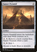 2017 Magic: The Gathering: Hour of Devastation (HOU) - Sunset Pyramid (#166, Uncommon) (, Near Mint)