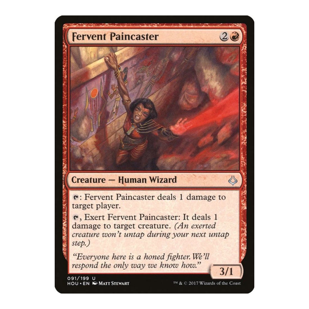 Fervent Paincaster - Hour of Devastation () - Near Mint -