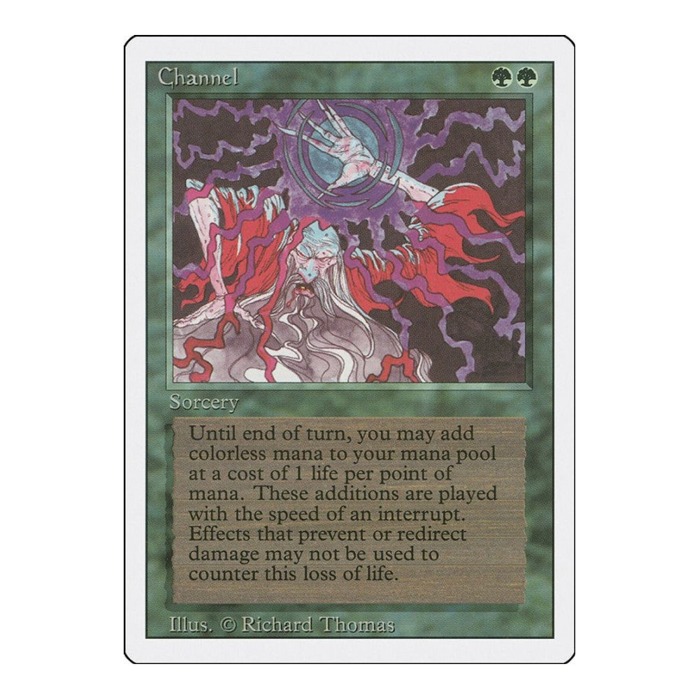 1994 Magic: The Gathering: Revised Edition (3ED) - Channel (#188, Uncommon) (, Near Mint)