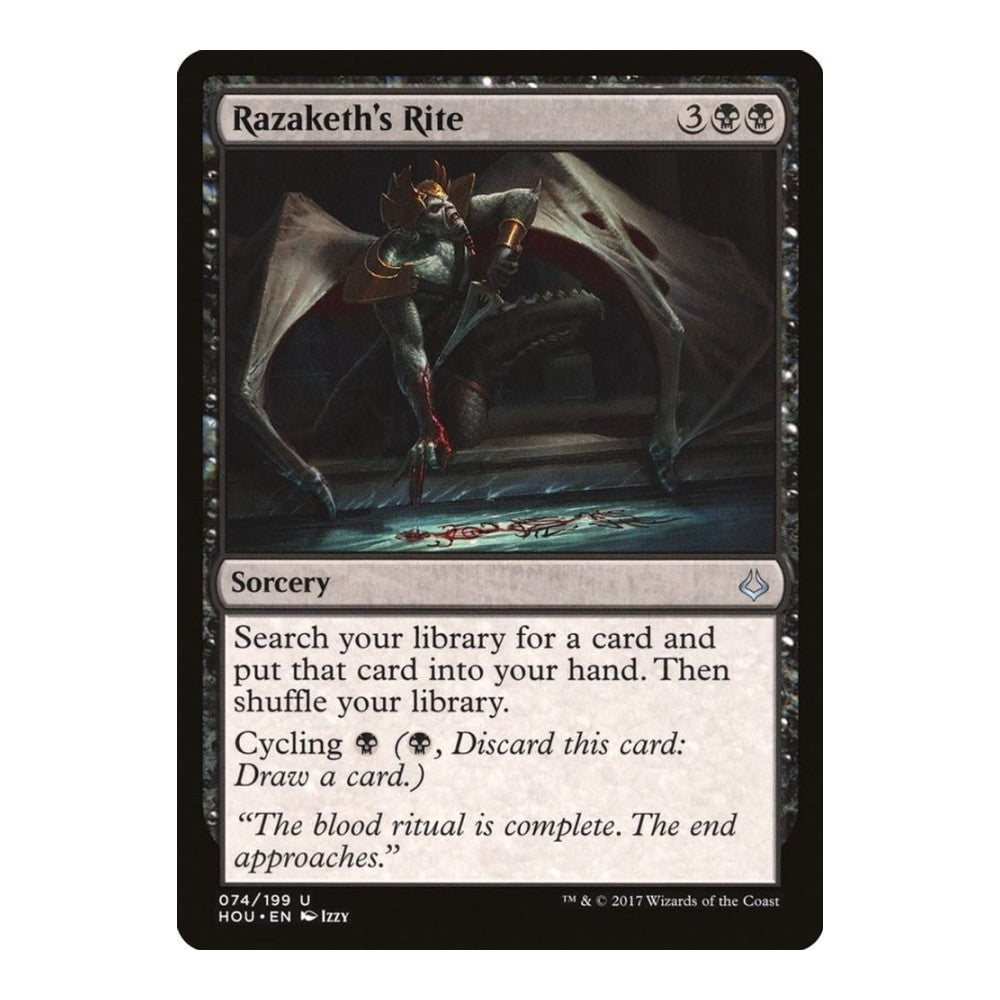 Razaketh's Rite - Hour of Devastation () - Near Mint -