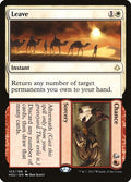 2017 Magic: The Gathering: Hour of Devastation (HOU) - Leave Chance (#153, Rare) (, Near Mint)