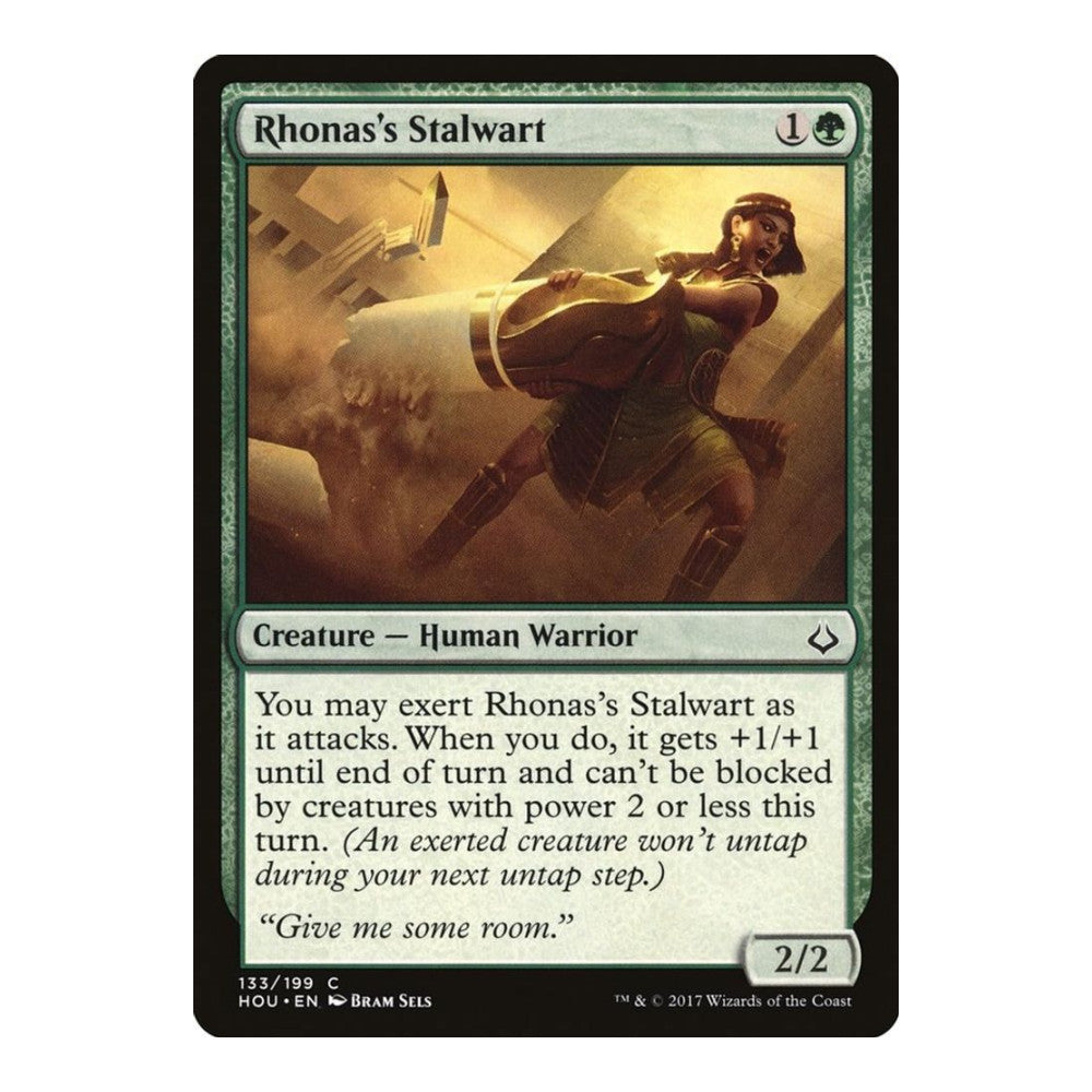 Rhonass Stalwart - Hour of Devastation () - Near Mint -