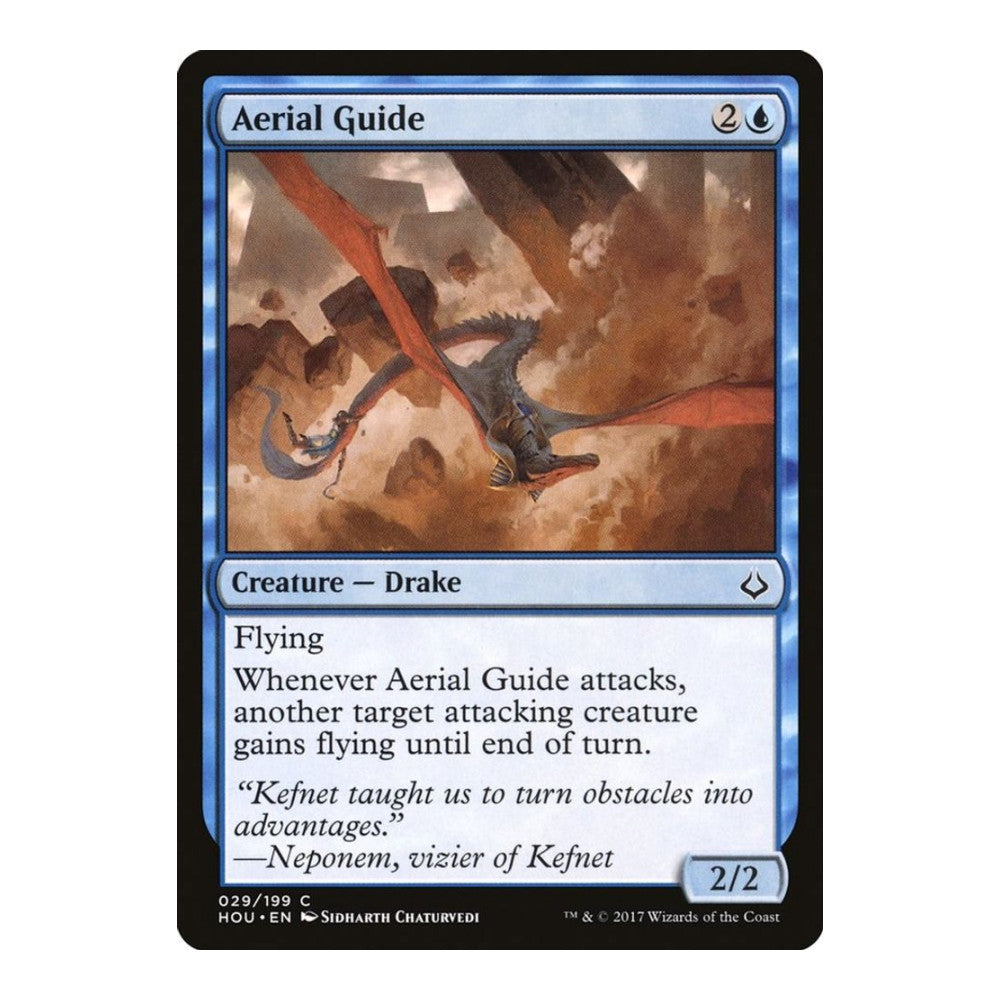 2017 Magic: The Gathering: Hour of Devastation (HOU) - Aerial Guide (#29, Common) (, Near Mint)