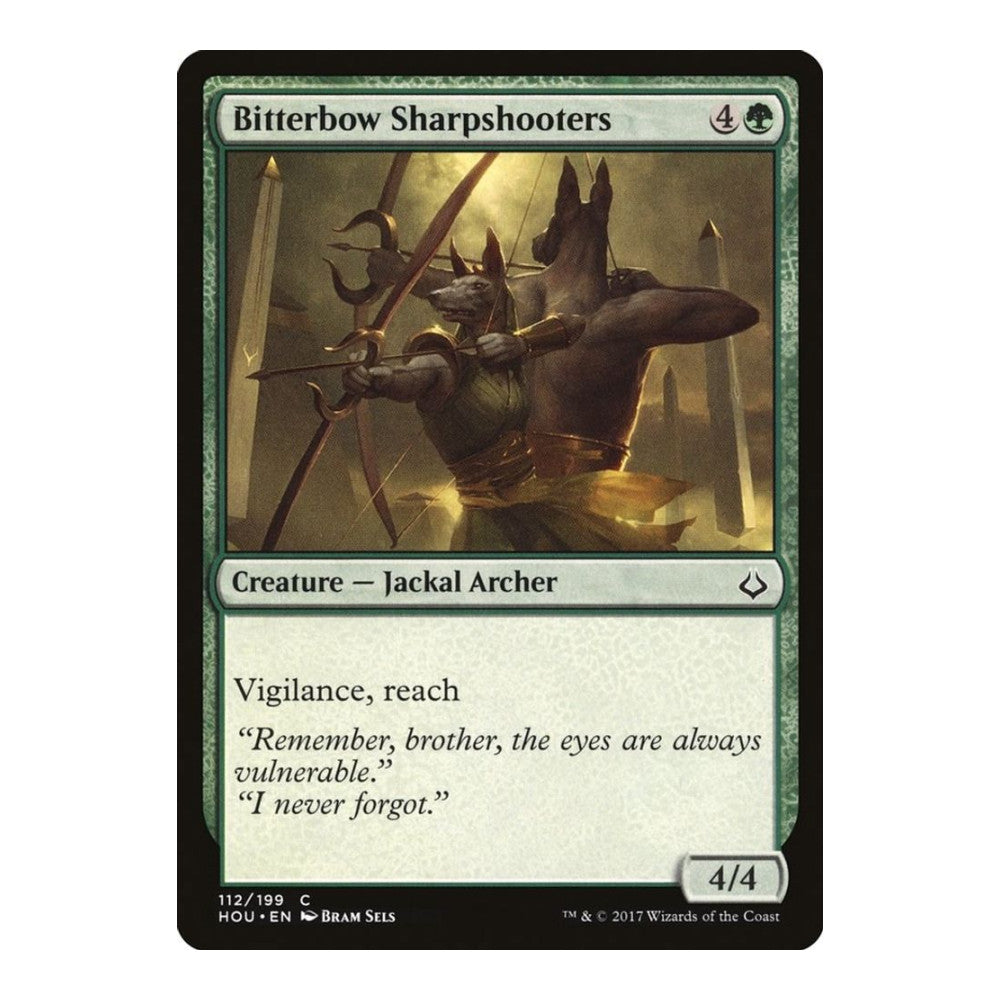 Bitterbow Sharpshooters - Hour of Devastation () - Near Mint -