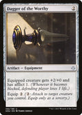 2017 Magic: The Gathering: Hour of Devastation (HOU) - Dagger of the Worthy (#160, Uncommon) (, Near Mint)
