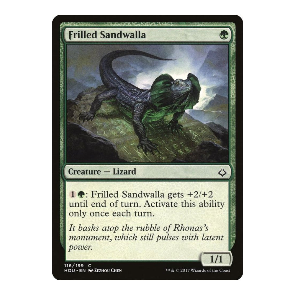 Frilled Sandwalla - Hour of Devastation () - Near Mint -