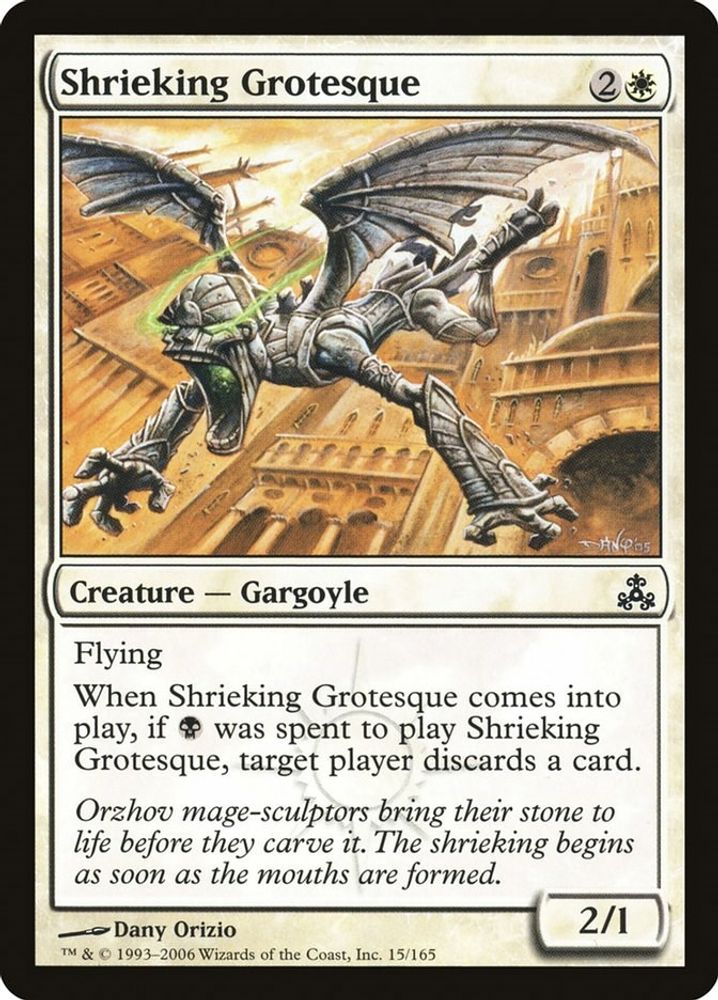 2006 Magic: The Gathering: Guildpact (GPT) - Shrieking Grotesque (#15, Common) (, Near Mint)