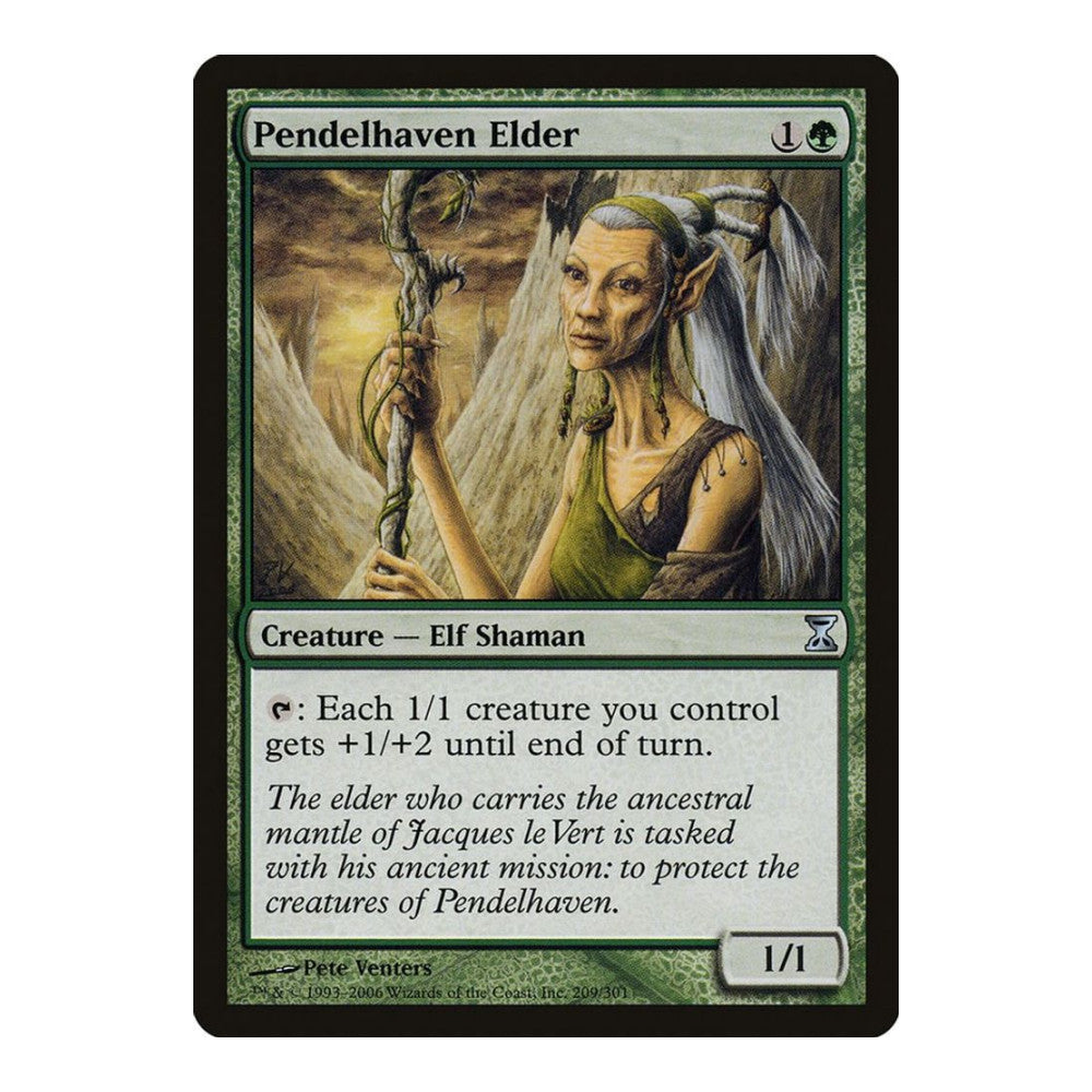 2006 Magic: The Gathering: Time Spiral (TSP) - Pendelhaven Elder (#209, Uncommon) (, Near Mint)