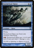 2006 Magic: The Gathering: Time Spiral (TSP) - Stormcloud Djinn (#82, Uncommon) (Foil, Near Mint)