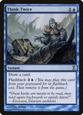 2006 Magic: The Gathering: Time Spiral (TSP) - Think Twice (#86, Common) (, Near Mint)