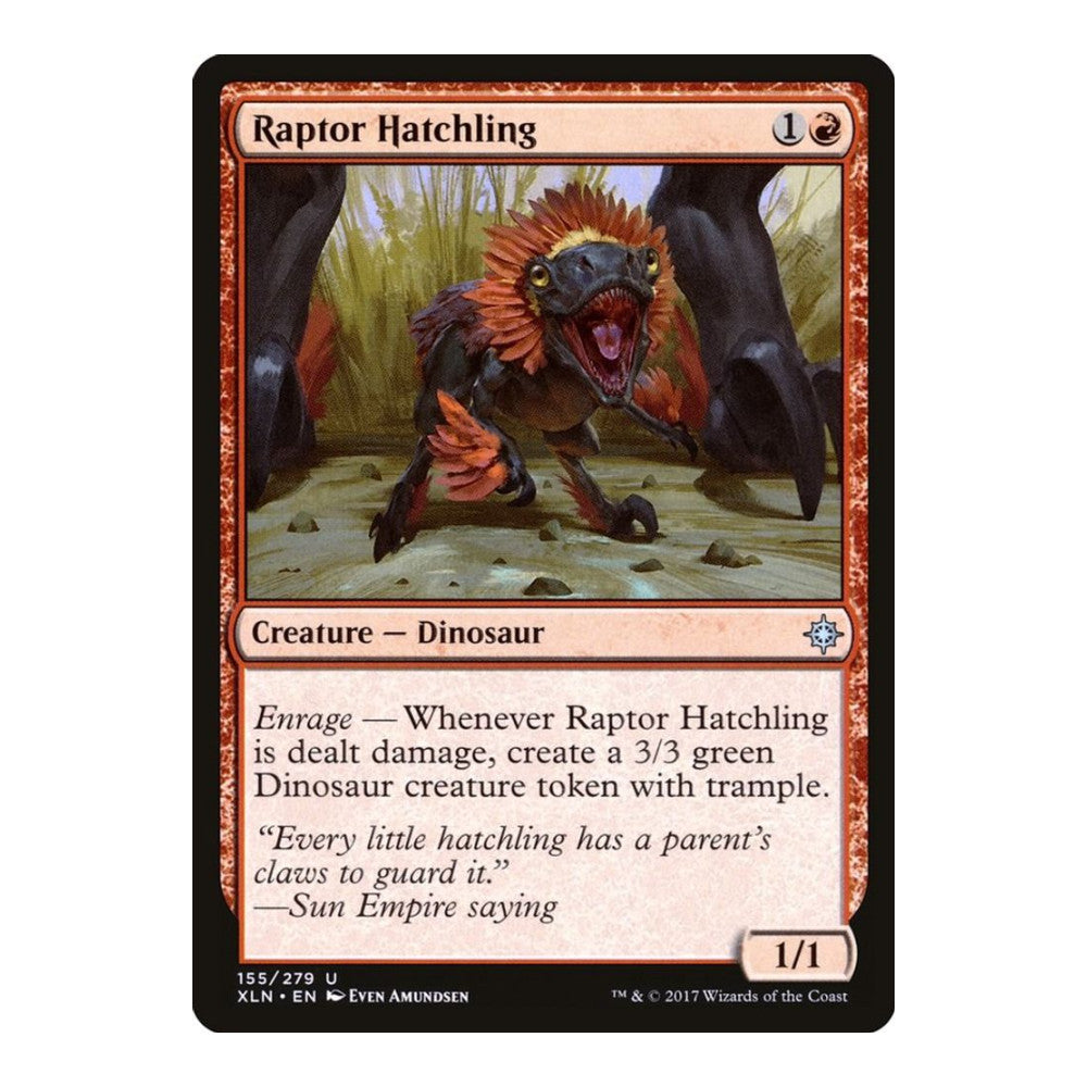 Raptor Hatchling - Ixalan () - Near Mint -