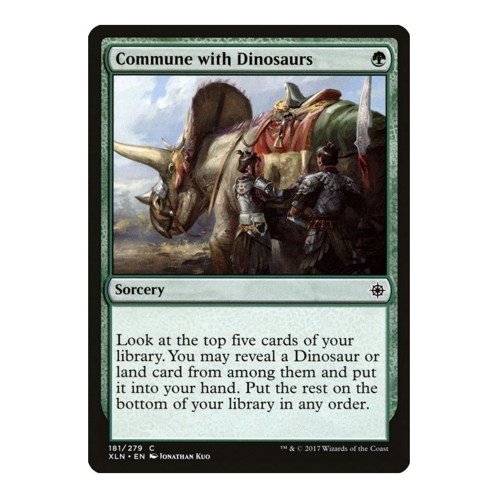Commune with Dinosaurs - Ixalan () - Near Mint -