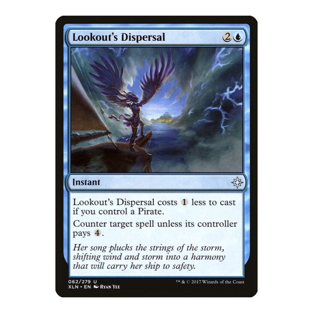 2017 Magic: The Gathering: Ixalan (XLN) - Lookouts Dispersal (#62, Uncommon) (Foil, Near Mint)
