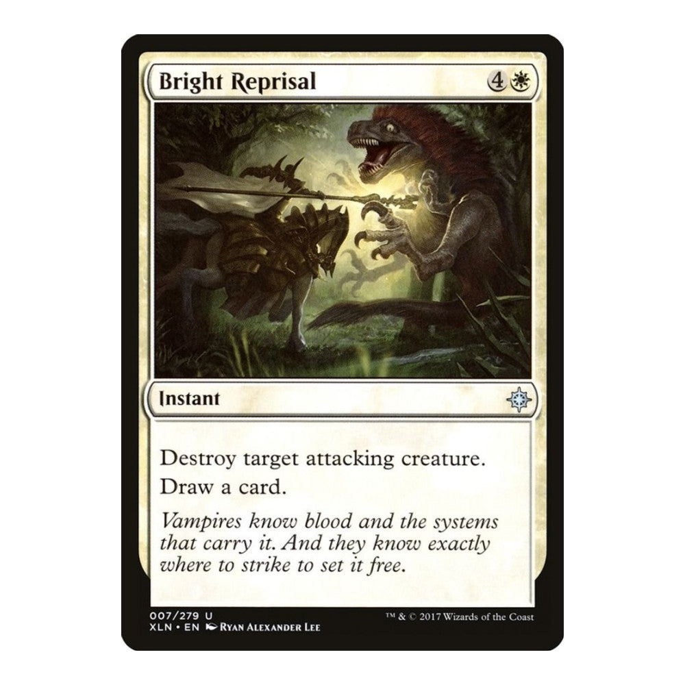 2017 Magic: The Gathering: Ixalan (XLN) - Bright Reprisal (#7, Uncommon) (, Near Mint)