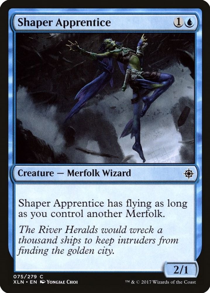 2017 Magic: The Gathering: Ixalan (XLN) - Shaper Apprentice (#75, Common) (, Near Mint)