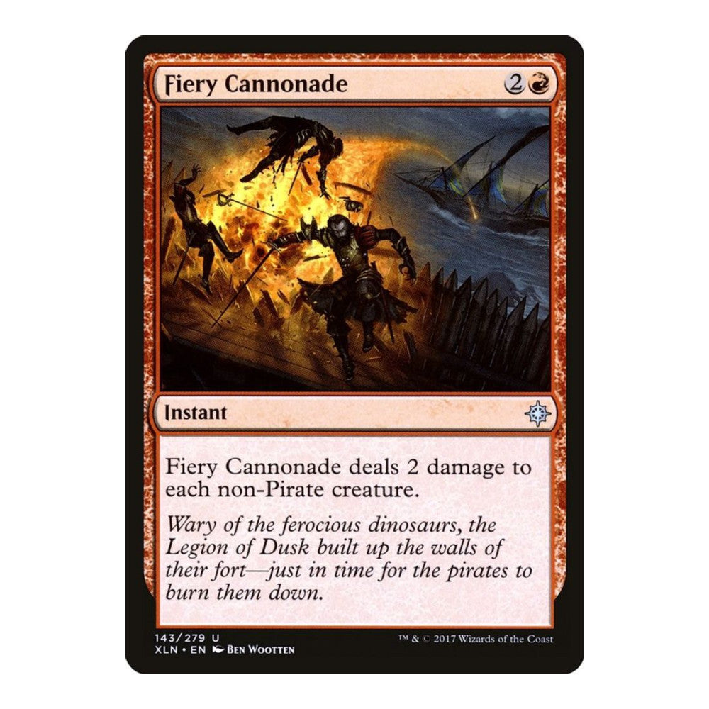 Fiery Cannonade - Ixalan () - Near Mint -