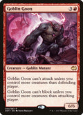 2017 Magic: The Gathering: Duel Decks: Merfolk vs. Goblins (DDT) - Goblin Goon (#44, Rare) (, Near Mint)