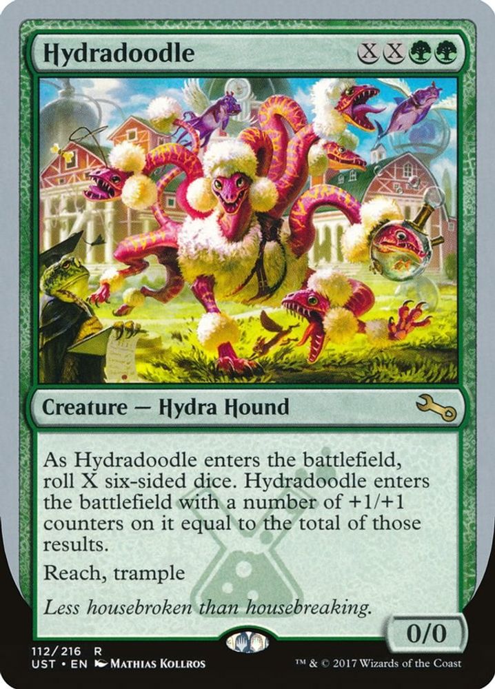 2017 Magic: The Gathering: Unstable (UST) - Hydradoodle (#112, Rare) (, Near Mint)