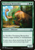 2018 Magic: The Gathering: Rivals of Ixalan (RIX) - Thrashing Brontodon (#148, Uncommon) (, Near Mint)