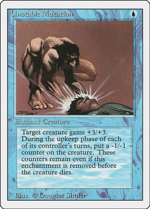 1994 Magic: The Gathering: Revised Edition (3ED) - Unstable Mutation (#86, Common) (, Near Mint)