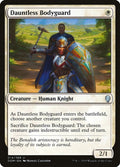 2018 Magic: The Gathering: Dominaria (DOM) - Dauntless Bodyguard (#14, Uncommon) (, Near Mint)