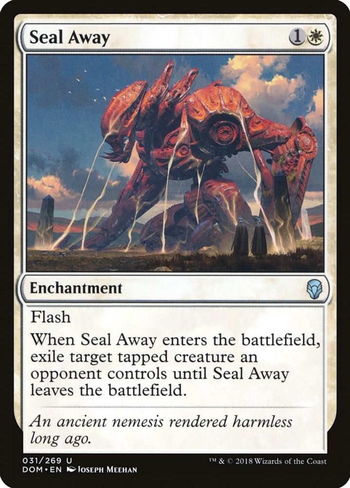 2018 Magic: The Gathering: Dominaria (DOM) - Seal Away (#31, Uncommon) (, Near Mint)