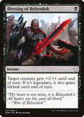 2018 Magic: The Gathering: Dominaria (DOM) - Blessing of Belzenlok (#77, Common) (, Near Mint)