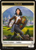 2018 Magic: The Gathering: Dominaria (DOM) - Soldier Token (#3, T) (, Near Mint)