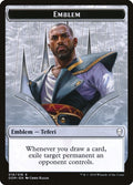 2018 Magic: The Gathering: Dominaria (DOM) - Emblem Teferi Hero of Dominaria (#16, T) (, Lightly Played)