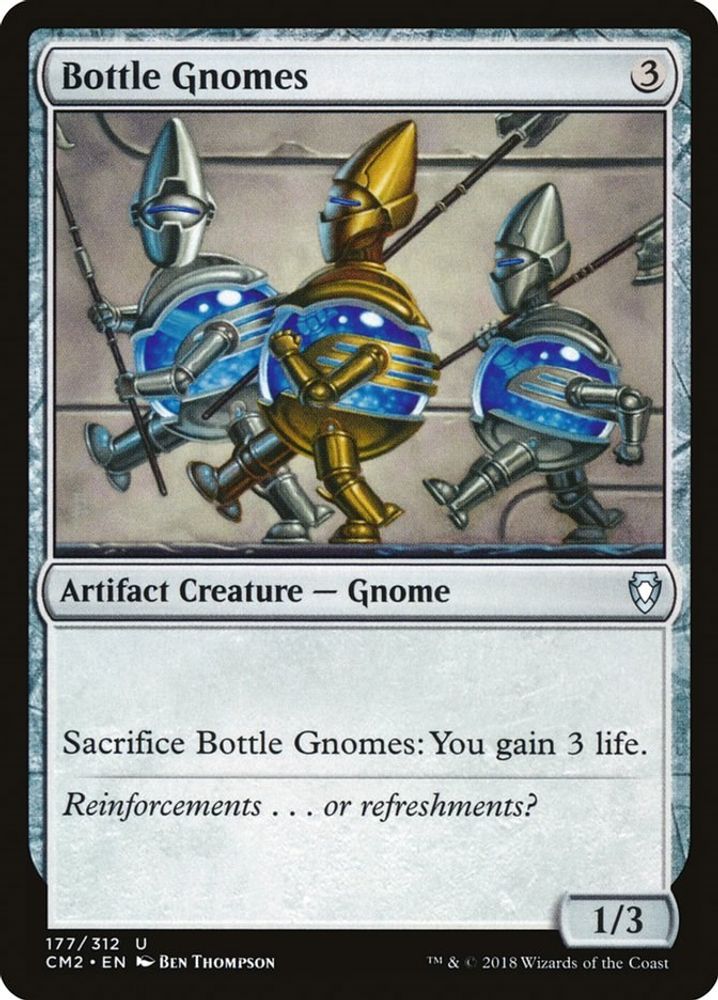 2018 Magic: The Gathering: Commander Anthology Volume II (CM2) - Bottle Gnomes (#177, Uncommon) (, Near Mint)