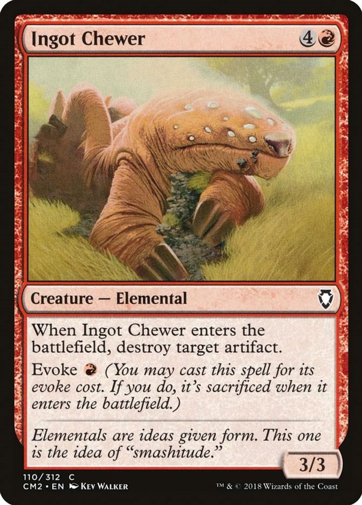 2018 Magic: The Gathering: Commander Anthology Volume II (CM2) - Ingot Chewer (#110, Common) (, Near Mint)