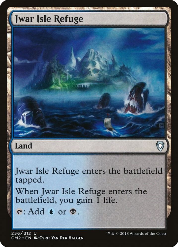 2018 Magic: The Gathering: Commander Anthology Volume II (CM2) - Jwar Isle Refuge (#256, Uncommon) (, Near Mint)