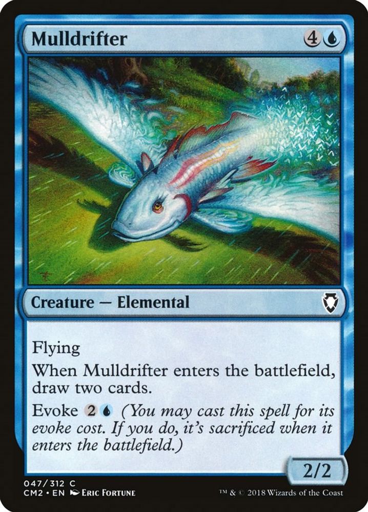2018 Magic: The Gathering: Commander Anthology Volume II (CM2) - Mulldrifter (#47, Common) (, Near Mint)