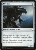 2018 Magic: The Gathering: Commander Anthology Volume II (CM2) - Myr Sire (#204, Common) (, Near Mint)