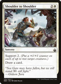 2018 Magic: The Gathering: Battlebond (BBD) - Shoulder to Shoulder (#105, Common) (, Near Mint)