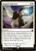 2018 Magic: The Gathering: Battlebond (BBD) - Regnas Sanction (#30, Rare) (, Near Mint)