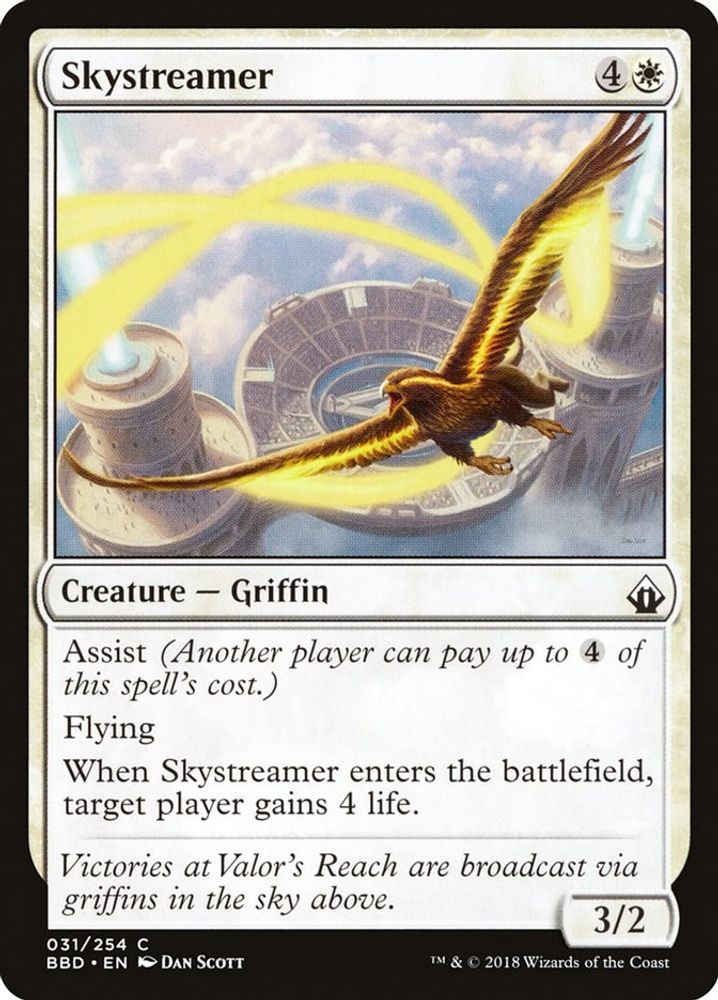 2018 Magic: The Gathering: Battlebond (BBD) - Skystreamer (#31, Common) (, Near Mint)