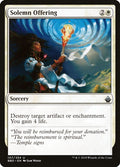 2018 Magic: The Gathering: Battlebond (BBD) - Solemn Offering (#107, Uncommon) (, Near Mint)