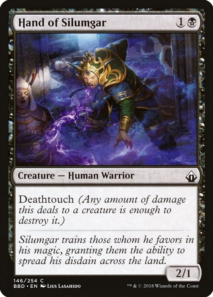 2018 Magic: The Gathering: Battlebond (BBD) - Hand of Silumgar (#146, Common) (, Near Mint)