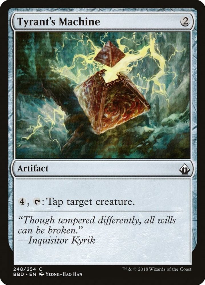 2018 Magic: The Gathering: Battlebond (BBD) - Tyrants Machine (#248, Common) (, Near Mint)