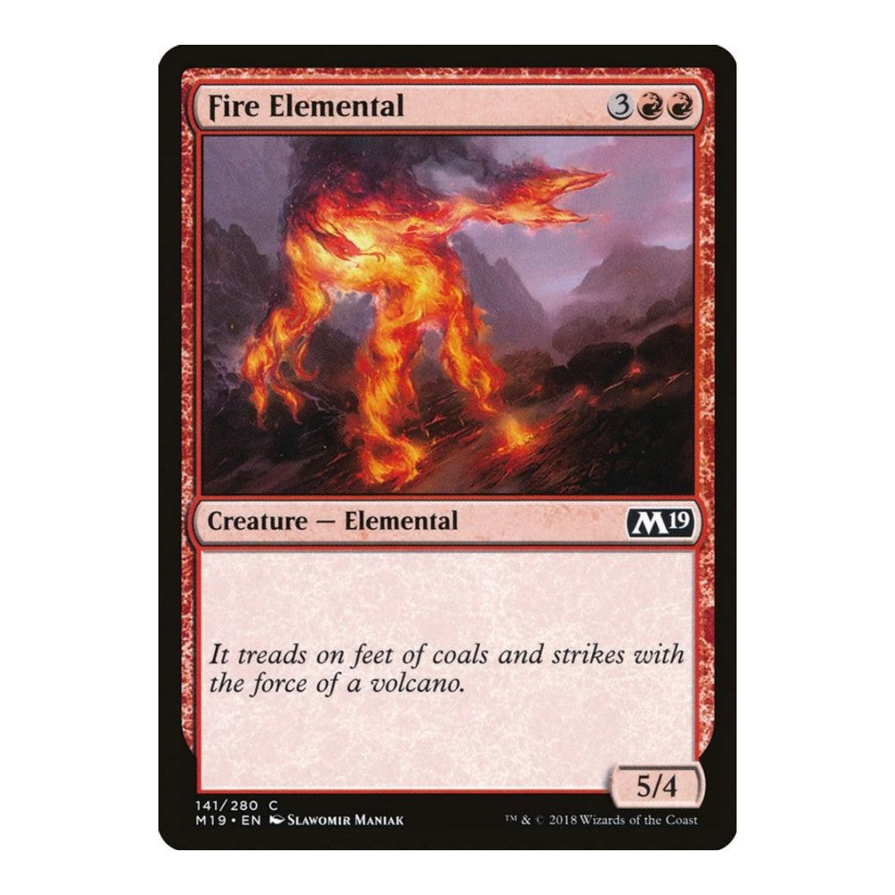Fire Elemental - Core Set 2019 () - Near Mint -